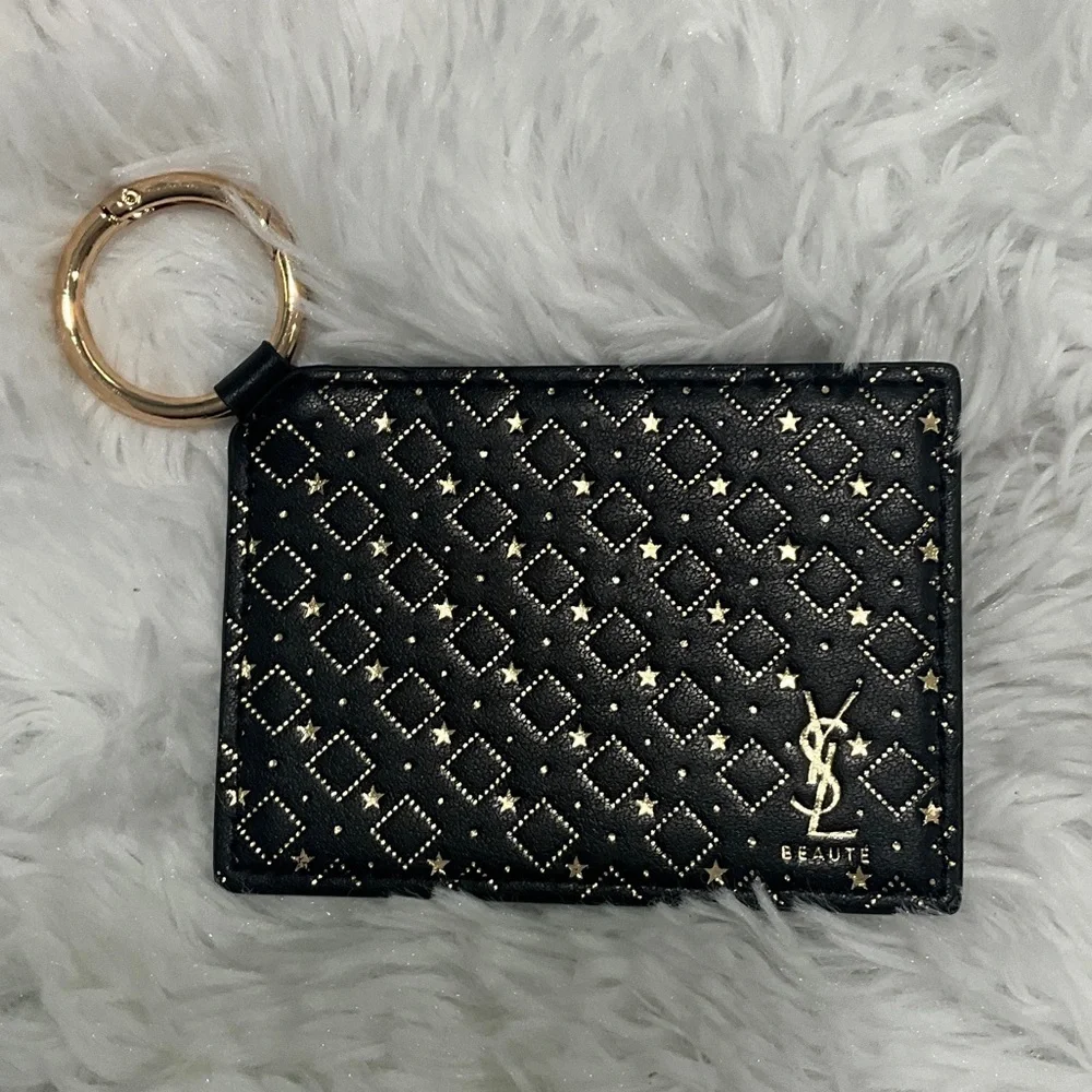 Yves Saint Laurent Fuchsia Cosmetic Bag